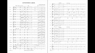 Coventry Carol arranged by Richard L. Saucedo