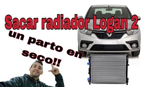 Cambio de radiador Renault Logan 2  1.6 16v Motor K4M