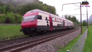 Zugfahrten in Mühlehorn und Mols am 30.04.2016