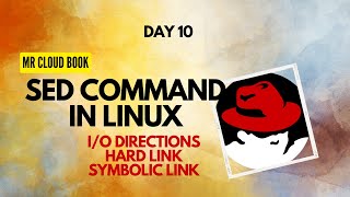 SED command in Linux  | Links | Telugu | Day 10