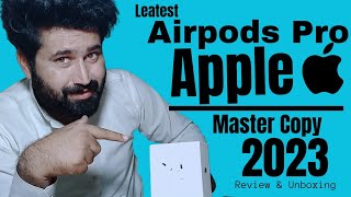 Airpods Pro Leatest Master Copy 2023 Review & Unboxing #airpods #unboxing #review #tech