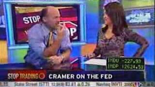 Cramer on CNBC's 'Street Signs' Talking About the Fed