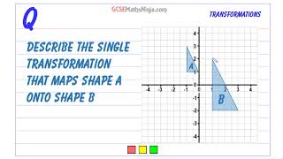 How to Describe an Enlargement Transformation - GCSE Maths