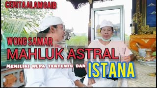 DIINTIP DIKIRA SELINGKUH TERNYATA BERTEMAN DENGAN MAHLUK ASTRAL : MEMILIKI ISTANA MEGAH (WONG SAMAR)