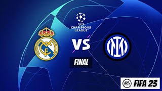 FIFA 23 - Real Madrid vs Inter | UEFA Champions League | Final | PC [2K60fps]