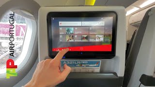 [4K] FULL Flight Experience | PORTO to LISBON | Tap Air Portugal A321LR