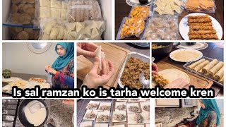 All set for 1st Ramadan/ 2 din main ramzan ki tyari complete kr li maine / quick recipe for iftar