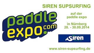 paddle expo 2014 SUP-Messe in Nürnberg mit SIREN SUPSURFING