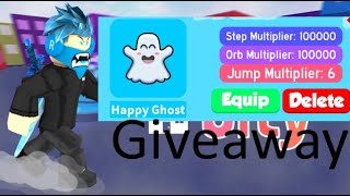 Speed city Happy Ghost giveaway Roblox!