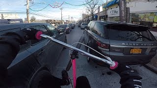 *ALMOST HIT* BIG RIPPER WHEELIES IN TRAFFIC!