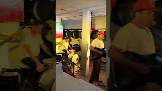 Our latest record is called Laundry Pile so we had a show at a laundromat naturally #folk #indie