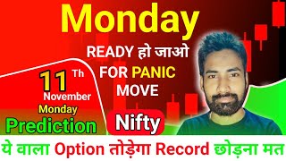 Nifty Chart Analysis for 11 November || 11/11/2024