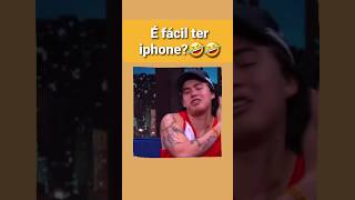 É fácil ter iphone pessoal???🤣🤣#humor #whinderssonnunes #iphone #apple #viral #shots #shots #shorts