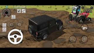 (THAR  OFFROADING ) THAR FASI KICHAD  ME  //Indian vehicals simulater 3d gameing #thar#vehicles#3d