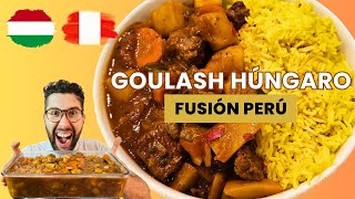 GOULASH HÚNGARO con un toque PERUANO