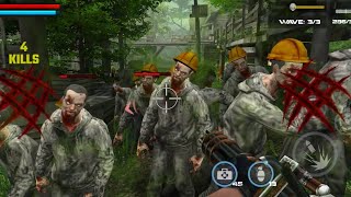 Dead Target Game Play.  Forest Zombie Kill Mission 2