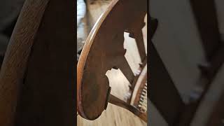 Quick fix chair repair with zip ties