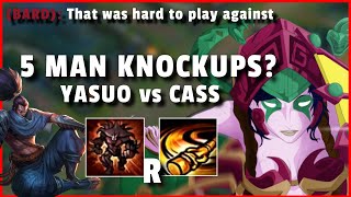 5 MAN KNOCKUP TEAM = WET DREAMS | Yasuo vs Cassiopeia MID