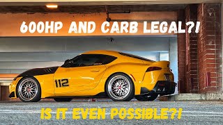 Doteki A90 Supra Turbo kit...CARB legal?!