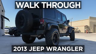 2013 Jeep Wrangler | 2.5" RCX Lift, 17" American Outlaw, 35" Toyo | Walk Through |