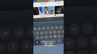 Impressively Fast Typing With Vision Pro!