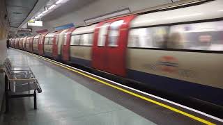 Northbound, Northern Line, Kings Cross St Pancras Underground Station, Euston Road, Camden, London