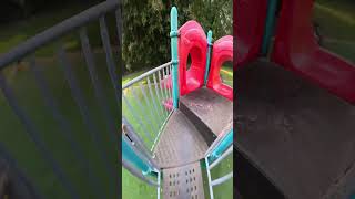 Bela ciao playground parkour playing pov #parkour #shorts