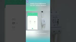 BARDI Smart BREAKER ON OFF Switch Wireless @TV Shopee #shorts