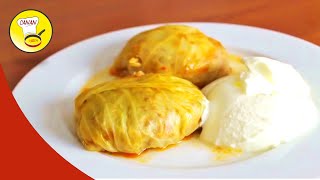 Çanakda Lahana Sarma | Easy Cabbage Rolls | Kolay ve lezziz oluyor | Canandan Tarifler