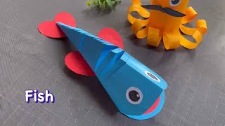 How to make Paper Fish