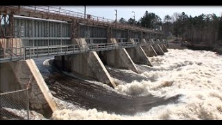 Barrage du Saint-Maurice Shawinigan 4 Mai 2017 (HD)