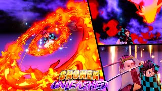 HINOKAMI KAGURA...!, TANJIRO IN SHONEN UNLEASHED..!