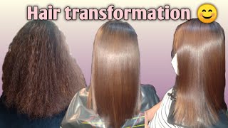 Hair Transformation / Short clip 😊