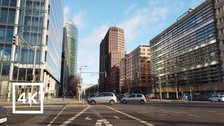 [4K] Walking around Potsdamer Platz (Berlin) during christmas time