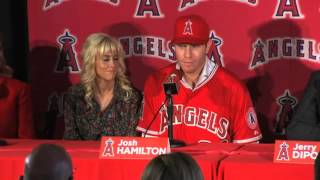 Josh Hamilton Angels' Press Conference [FULL]