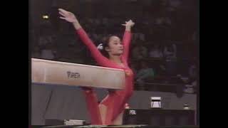 Di Fan (CHN) - Worlds 1989 - All Around - Balance Beam