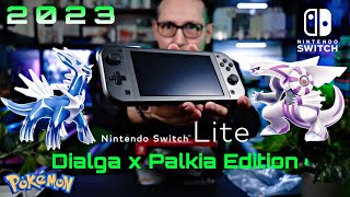 Nintendo Switch Lite [Dialga and Palkia Edition]!! Unboxing and Review…