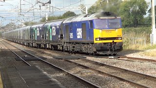 Freight Trains at Acton Bridge 28th September 2024