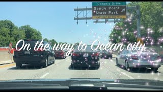 ROAD TRIP TO OCEAN CITY MARYLAND | SPRING 2021 | CROSSING OVER CHESAPEAKE BAY BRIDGE