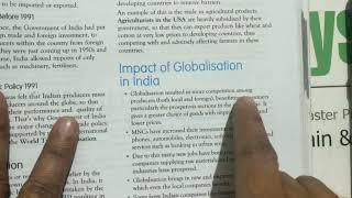 Sst Economics class 10th ch4 Globalisation & Indian economy.(3)