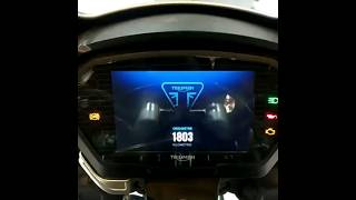 #automobile #motorcycle #superbike #triumph #triumphstreettriple765rs look of speedometer#youtube