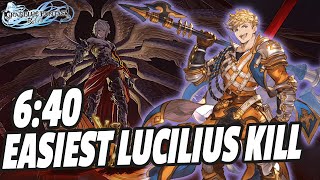 NEW Lucilius RAID - INVINCIBLE VANE Build - 6:40 Using AI | Granblue Fantasy Relink