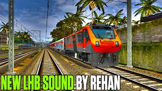 NEW LHB TRACK SOUND RELEASED: V2 SOUND in Indian Train Simulator! 🎮🔥 MSTS Gameplay