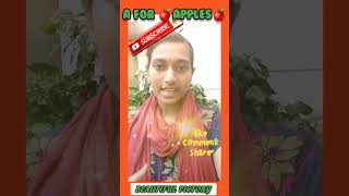 7️⃣8️⃣ A for Apples 🍎🍎by, Anusha James