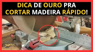 😯SEGREDO REVELADO! COMO CORTAR VARIOS PEDAÇOS DE MADEIRA COM O MESMO TAMANHO