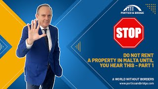 ⛔ Malta Property market, rentals – Part 1