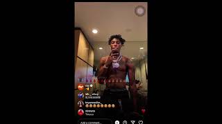 NBA young boy diss lil durk on live😱#nbayoungboy #lildurk