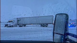 A Rough Day On I-35 | Truck Jack knifed | AR TO NE