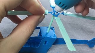 3Doodler Start Helicopter - Stencil