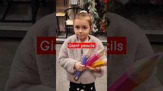 Giant pencils